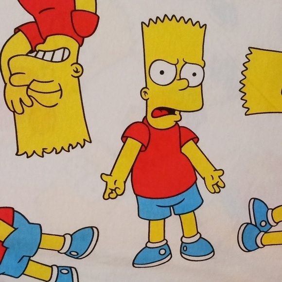 Simpsons “Bart Moods” Tee - Unisex Size Medium - Picture 7 of 12